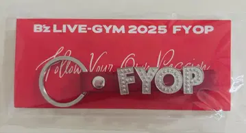 B'z LIVE-GYM 2025 FYOP 키링 RED