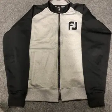 FJ 집업 자켓 그레이/블랙