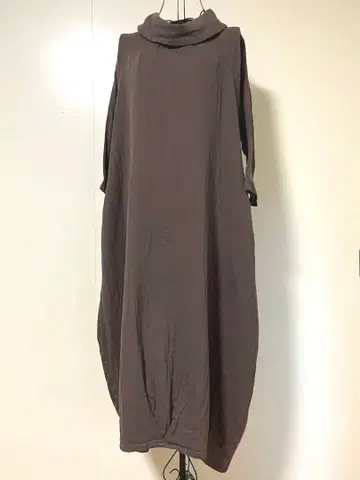 MALAIKA(마라이카) 코튼 린넨 더블 거즈 오프 터틀 원피스