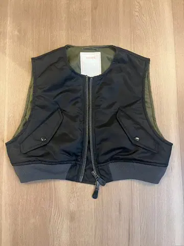 etsinta 블랙 MA-1 스타일 베스트