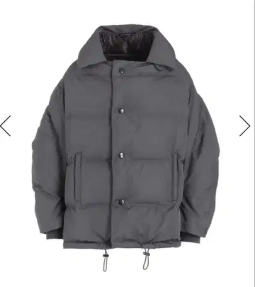 Y's 다운 숏 자켓 그레이