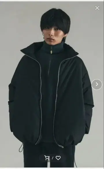 Lui's 화이트 구스 Big 다운 자켓