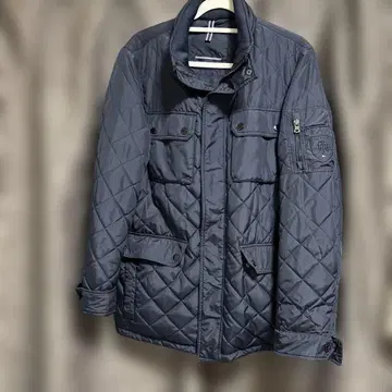 TOMMY HILFIGER*네이비 퀼팅 자켓