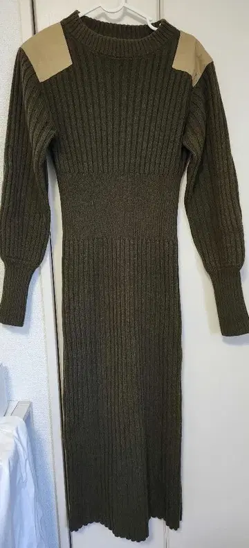 TODAYFUL 올리브 리브 원피스 38