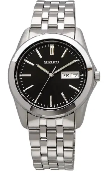 세이코 셀렉션 SCXC013 SEIKO 안심 보증 블랙 쿼츠