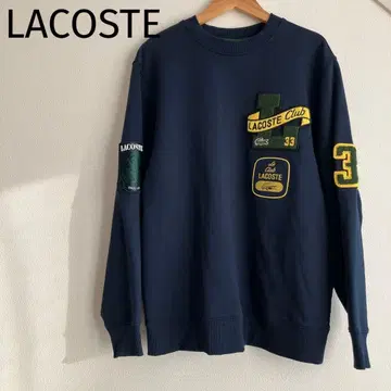 LACOSTE 라코스테 헤리티지 와펜 크루넥 맨투맨