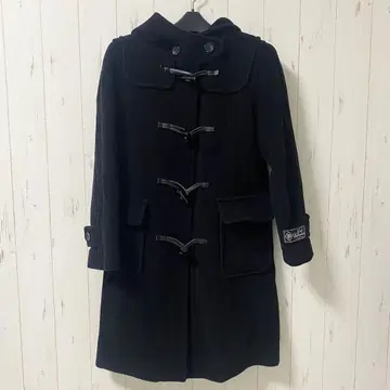 SLOBE IENA 슬로브 이에나 더플 코트 롱 코트 블랙