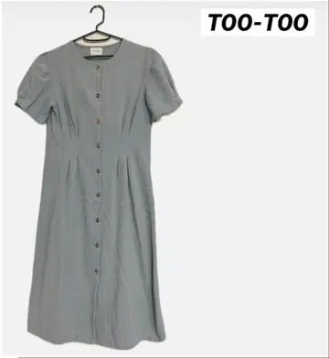 TOO-TOO 프리 사이즈 원피스 반팔 봄/여름