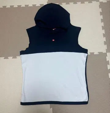 [새상품급] 마리끌레르 스포츠 여성용 후드 부착 베스트 LL 골프웨어