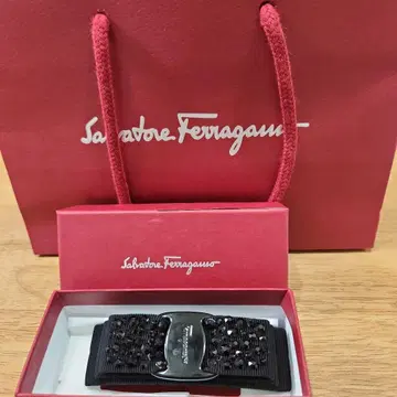 Salvatore Ferragamo 비쥬 부착 머리핀