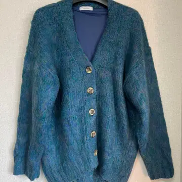 페이지 보이 가디건 5버튼