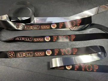 B'z LIVE-GYM 2025 FYOP 은색 테이프 2개 세트