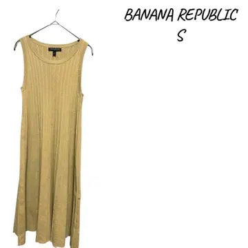 [ 새상품 ] BANANA REPUBLIC 베이지 리브 원피스 S