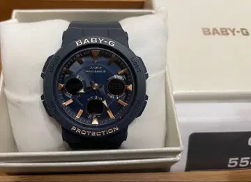 카시오 CASIO Baby-G BGA-2510 전파 솔라 손목시계 네이비