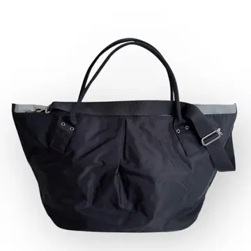 agnes b. 에네스베 2way 보스턴 백 블랙 숄더