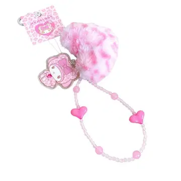 [ 마이멜로디 ] 새상품급/키링/참/표범 무늬/하트