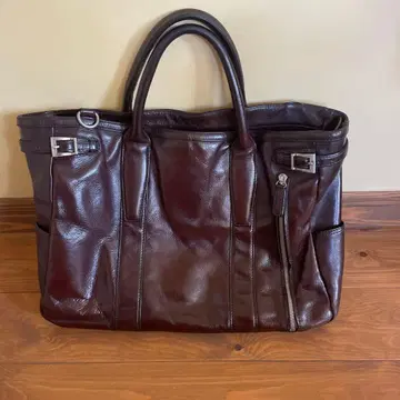 에비나 가방 남성용 비즈니스 백 브라운