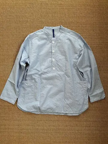 시착만 한 상품 내추럴 랜드리 옥스퍼드 퍼머 셔츠 색소폰