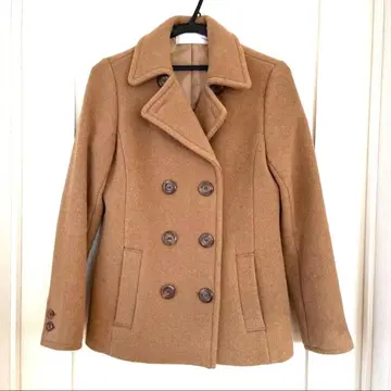 나노 유니버스 P 코트 M 사이즈 카멜