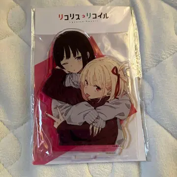 리코리스 리코일 레이어드 아크릴 스탠드 핑크