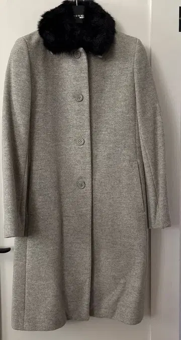 롱 코트 그레이