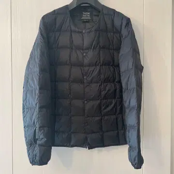 TAION 블랙 다운 자켓 L 사이즈