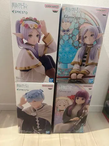 장송의 프리렌 피규어 4개 세트