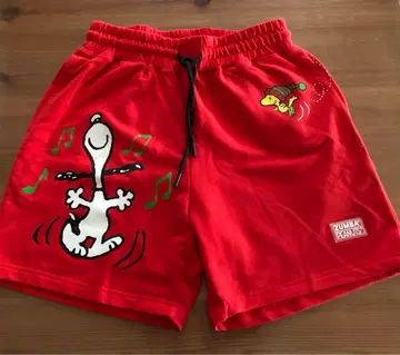 zumba 스누피 빨간색 숏팬츠