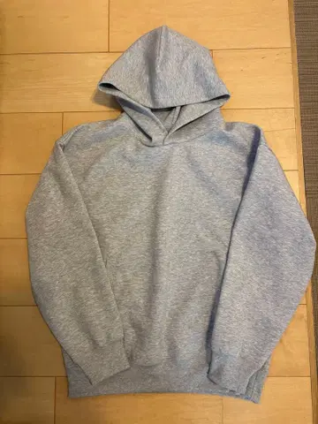 UNIQLO:C 그레이 후드 부착 후드티