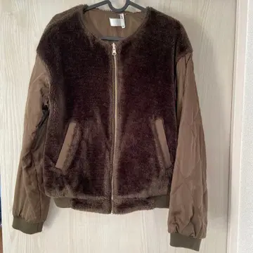 [ 새상품급 ] 두꺼운 원단 리버서블 블루종