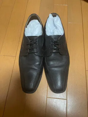 블랙 가죽 드레스 슈즈 박스 포함