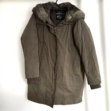 [ MAISON DE REEFUR ] 2WAY 모즈 코트 올리브 S