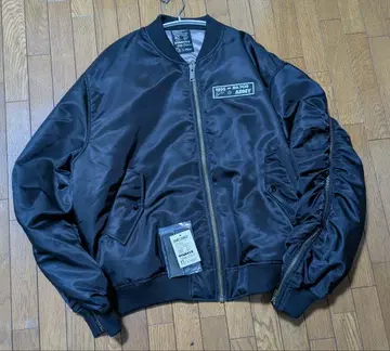 DAME CHANCE 블랙 MA-1 자켓 후쿠자와 유우