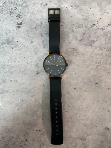 Calvin Klein 손목시계 블랙 골드