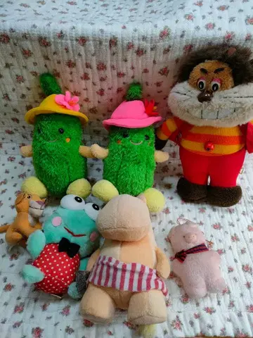 봉제 인형 7세트 쟈쟈마루 고야 등