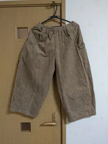 nuuno 브라운 코듀로이 코페 팬츠