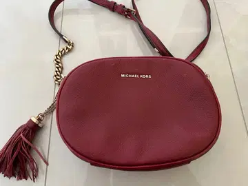 MICHAEL KORS 레드 숄더백
