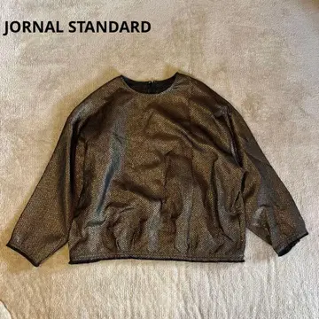저널 스탠다드 골드 라메 풀오버