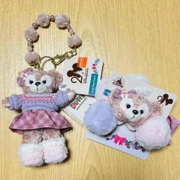 홍콩 디즈니 20주년 겨울 크리스마스 한정판 셰리메이 더피 프렌즈