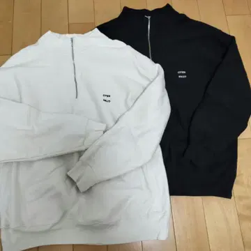 CITEN 집업 맨투맨 2종 세트