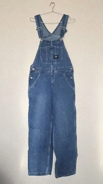 VANS 데님 오버롤 작업복 S