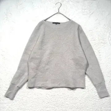 23구 캐시미어 혼방 엑스트라 파인 울 돌먼 슬리브 라메 손세탁 가능 M