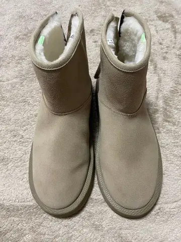 스이콕 suicoke 어그 부츠 비브람 밑창 베이지 24cm US6