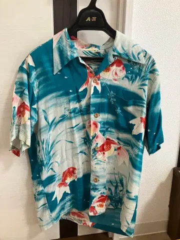 금붕어 알로하 셔츠