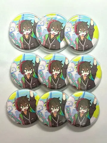 타와바라 나고야 와이테루즈 WhiteTails 샤크 군 캔뱃지 9점