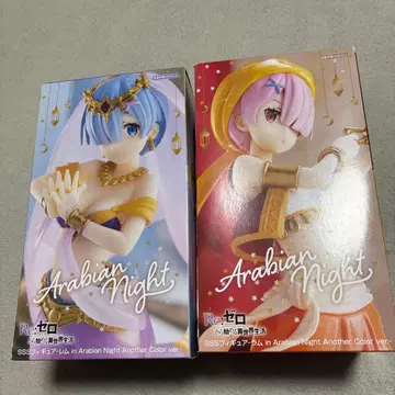 Arabian Night 라무 렘 피규어 2체 세트