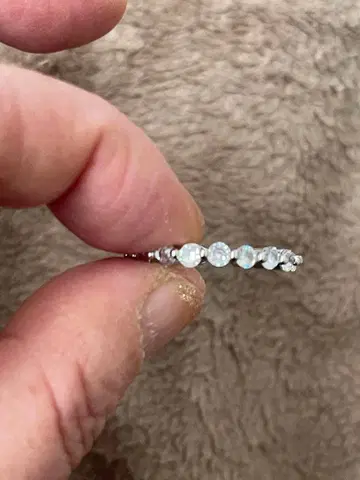 이터니티 반지 다이아몬드풍 스톤 #17