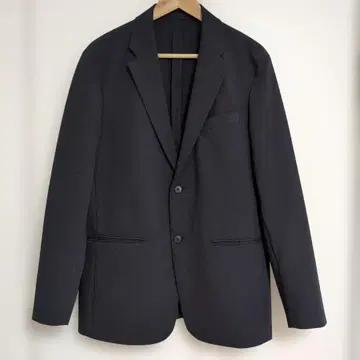 유니클로 감동 자켓 네이비 l 사이즈 싱글 브레스 비즈니스