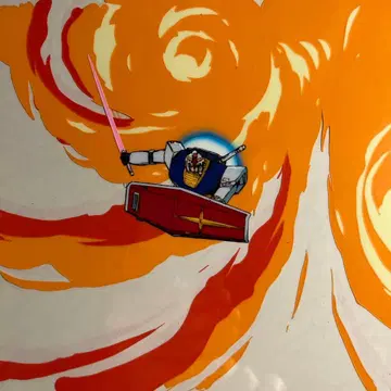 [ 기동전사 건담 ] 게임판 오프닝 애니메이션 셀화 + 동영상 2장