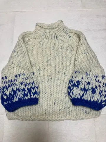 45R 핸드 니트 스웨터